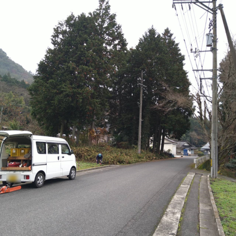 広島県庄原市　伐採工事