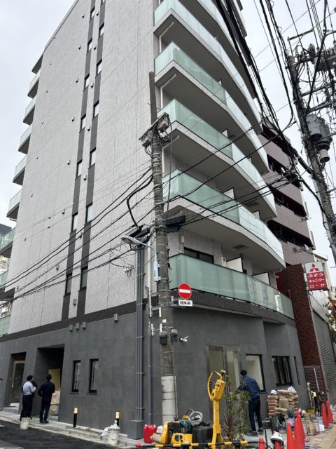 台東区　某マンション　新築工事